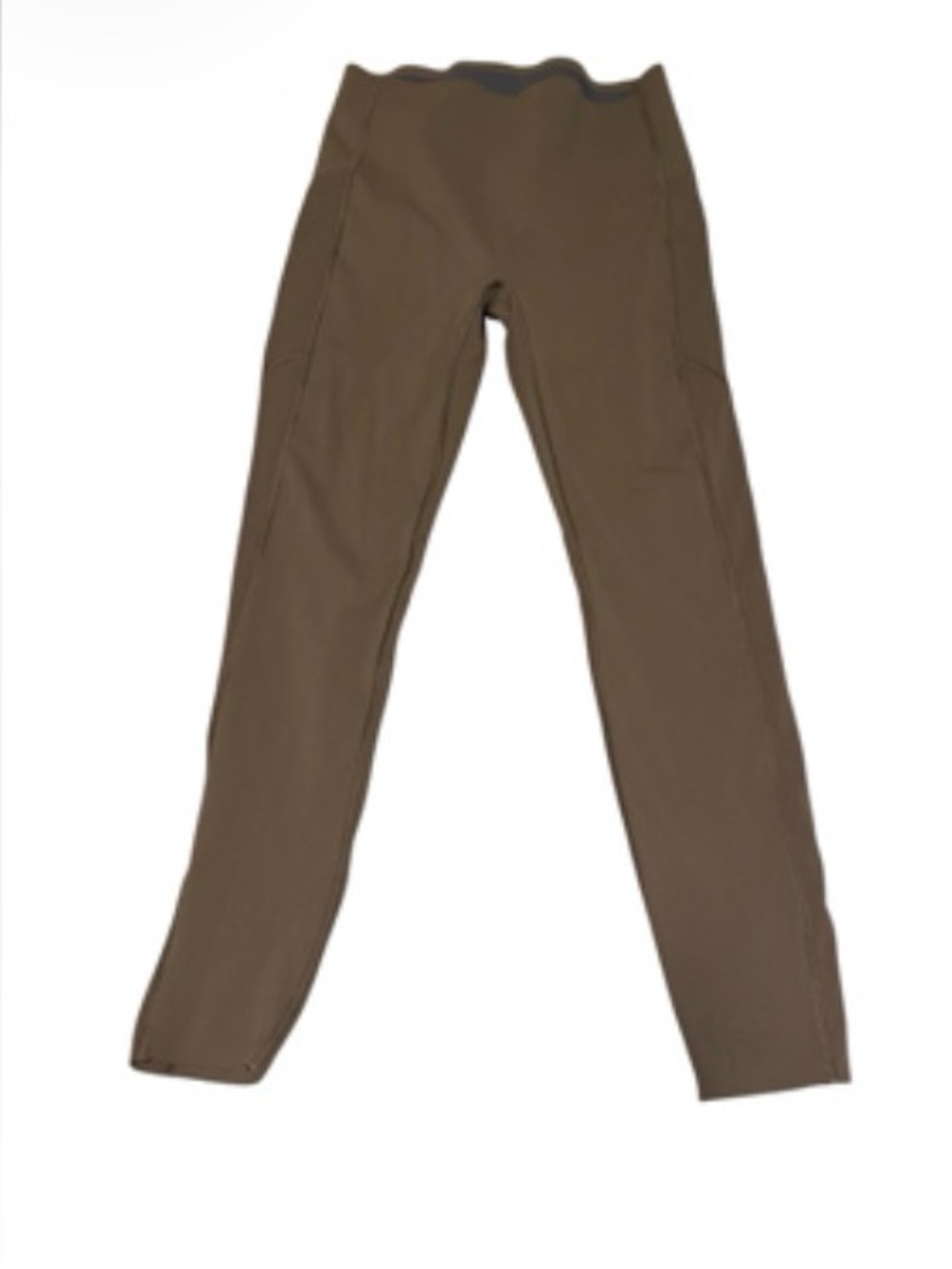 SPANX Leggings Medium Bark Brown High Rise Pockets